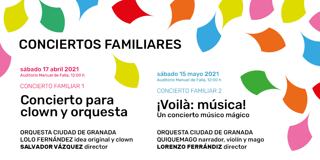 Conciertos familiares 2021